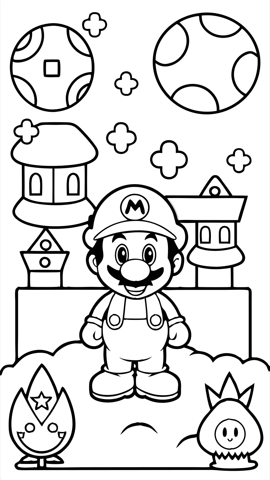 coloriages super mario imprimables